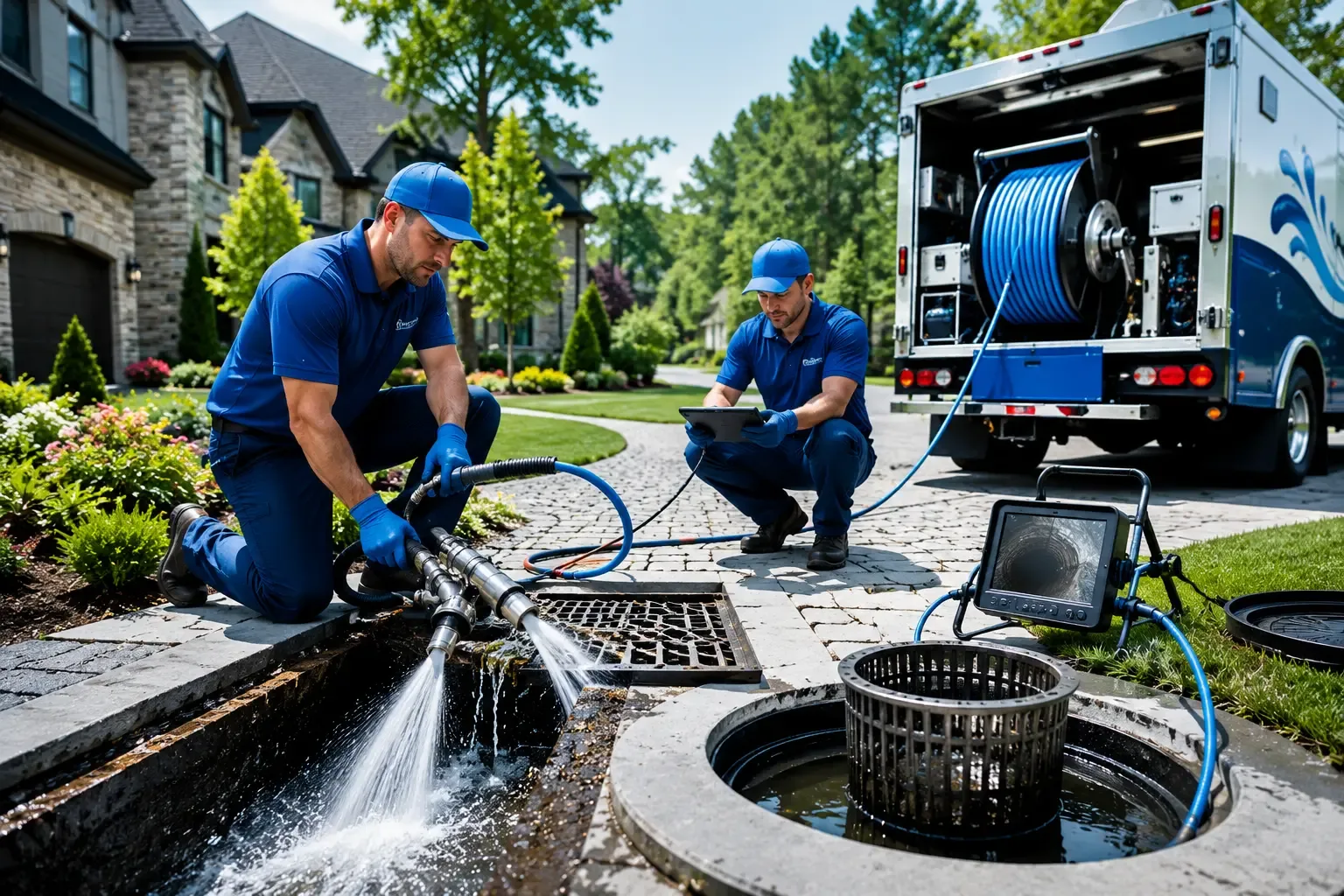 Local outdoor drain cleaning professionals in Bland, MO