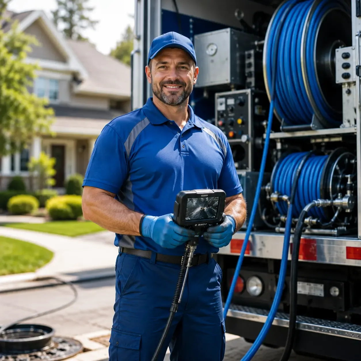 Local outdoor drain cleaning specialists in Bland, MO